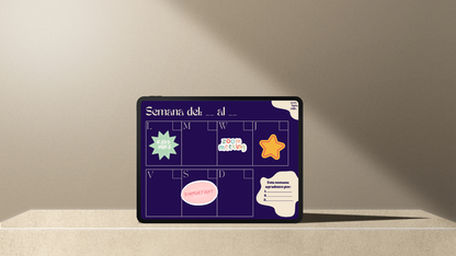 📅 Domina Tu Semana: El Planner Digital Que Lo Tiene Todo ✨